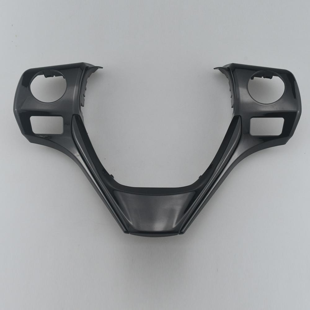 High Quality Steering Wheel Button Panel Frame For Toyota RAV4 XA40 2014-2018 For Toyota Yaris Vios 2018 - 2022 Piano black