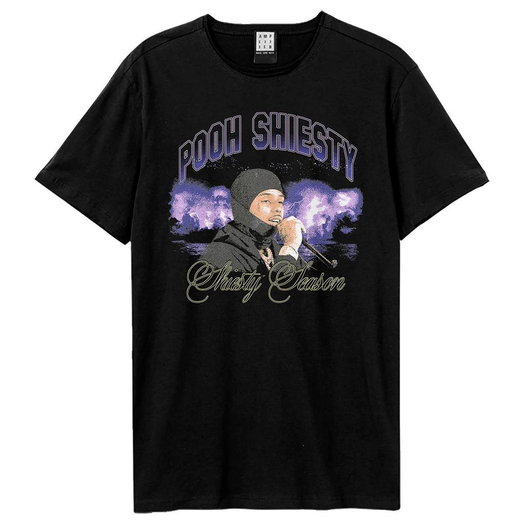 Amplified Unisex Adult Lightning Pooh Shiesty T-Shirt