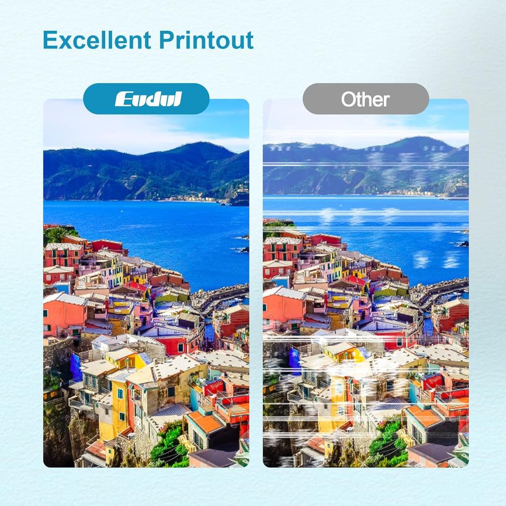 65XL Ink Cartridges Black Color Combo Pack Replacement for HP Ink 65 65XL Work for HP Deskjet 3755 3772 3700 3722 3752 2600 2622 Envy 5055 5000 5070