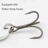 5Pcs 5.4CM/11G Guitar Spinner Blade Lure with Hook Metal Rotating Sequin Spinner Bait Saltwater Freshwater Trout Perch Pike Bass Fishing Accessories