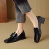 Shoes Female 2025 Hot Sale Mary Janes Women's High Heels Retro Dress Pumps Women Square Toe Med Heel Shoes Women