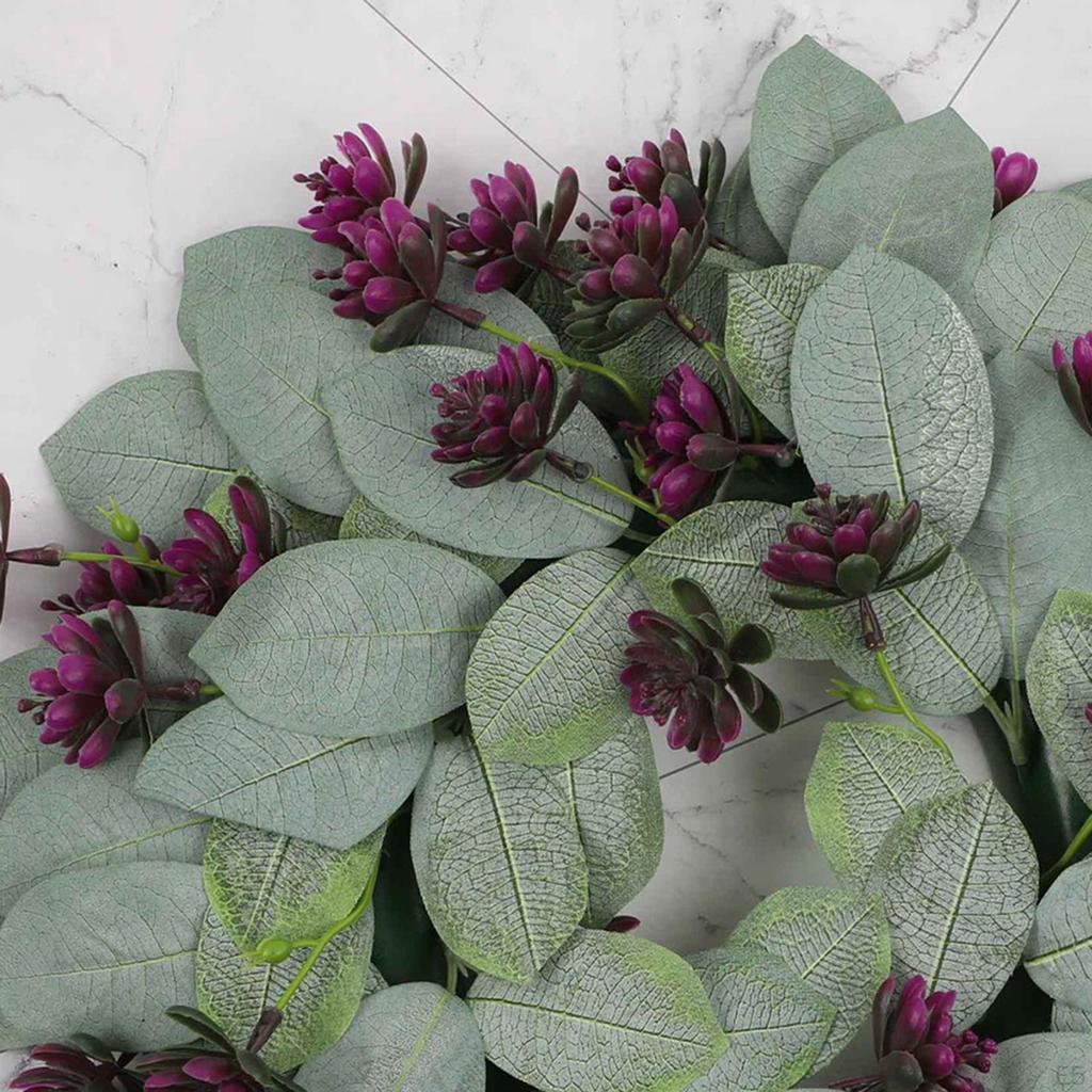 Eucalyptus Wreath, Artificial Easter Wreaths for Front Door, Wreath