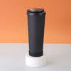 1/2PCS Portable Ceramic Liner with Lid Water Cup Stainless Steel 830ML Insulated Travel Large Capacity Car Carrier Coffee Cup