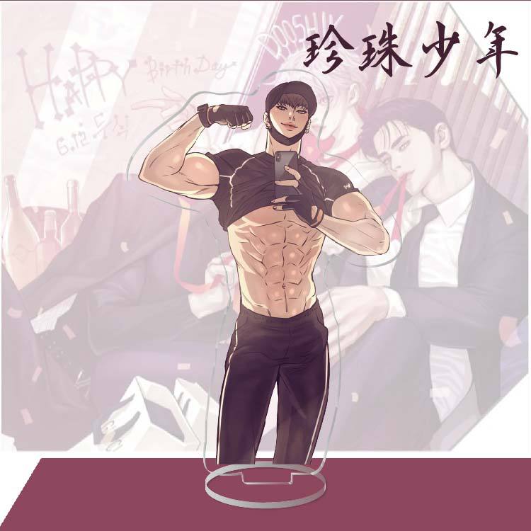 Pearl Youth Peripheral Acrylic Large Standee Zhiqi Hand-Made Desktop Decoration