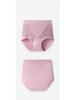 High-Waist Pure Cotton Plus Size Shaping Briefs for Middle-Aged Women with Antibacterial Crotch