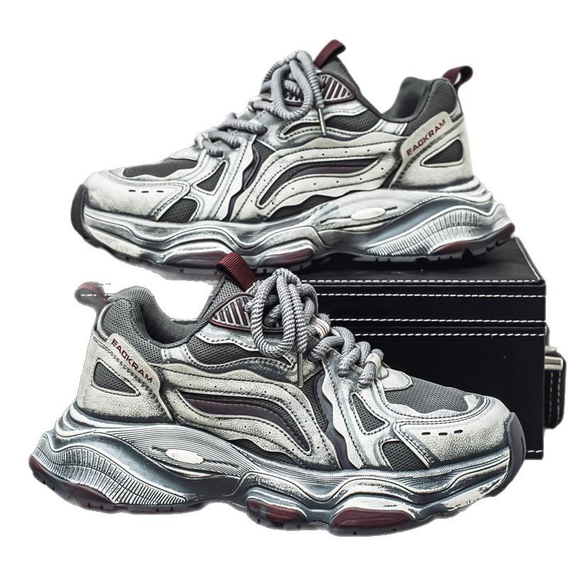 Chaussures Homme Putian 2026 Tendance Sportive Jeunesse Marque Course à Pied Loisir Antidérapant Résistant à l'Usure Augmentant la Taille Papa
