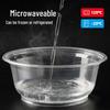 Ye Nuanyang Disposable Round Plastic Takeaway Bowl with Lid