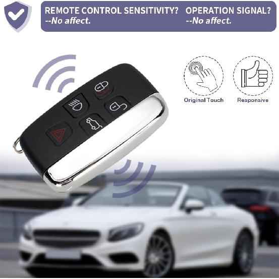 Key Fob Case for Range Rover Evouge Discovery Sport Velar Land Rover LR2 LR4 Jaguar XF XJ XJL XE F-Type F-PACE 2012 2013 2014 2015 2016 2017 2018  5