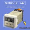DH48S-S Digital Time Relay Cycle Switch Power-on Delay Controller, 12V/24V/220V