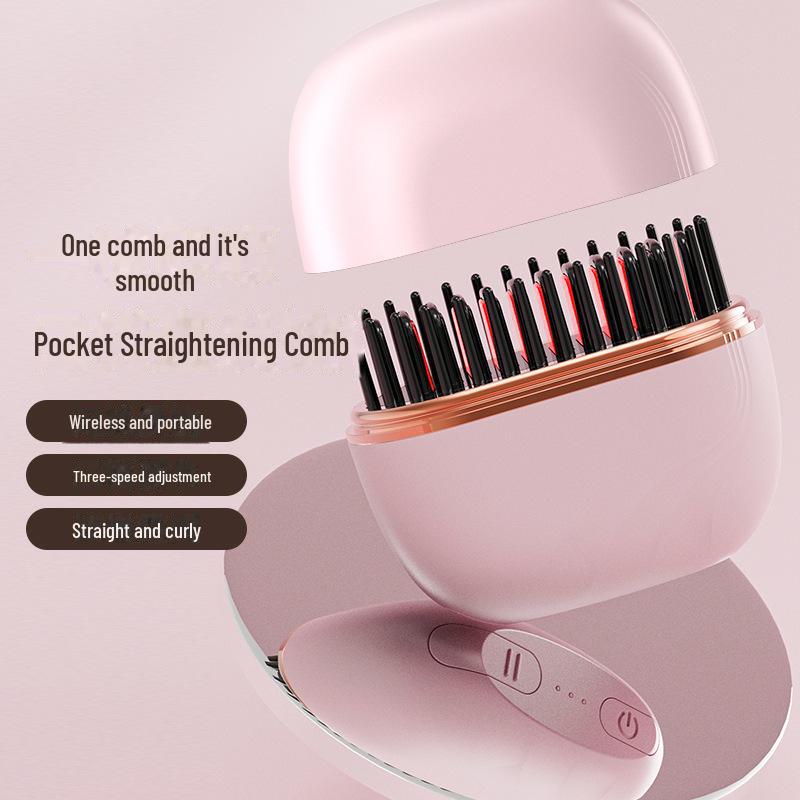 

Беспроводной выпрямитель для волос и щипцы для завивки двойного назначения с технологией отрицательных ионов для мягкого ухода за волосами Upgraded: Million Negative Ions Hair Care