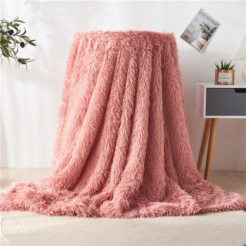 Decorative Extra Soft Fuzzy Faux Throw Blanket Reversible Long Hair Shaggy,Fluffy Cozy Plush Comfy Microfiber Fleece Blankets for Couch Sofa Bedroom