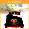 Manchester United Comforter Set With Active Printing For Home Bedroom Use