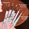 Cappuvini 3D Eyebrow Dye Cream Gray Brown Double Head Eyebrow Pencil Long Lasting Waterproof Eye Brow Pen Tint Mascara Enhance