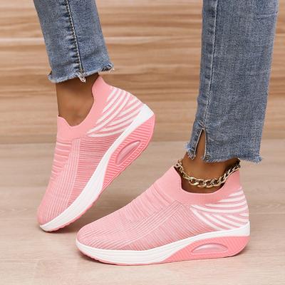 Fashion Women's New Spring and Autumn Solid Color Leisure Sports Shoes Outdoor Running Plus Size Walking Loafer Women's Shoes