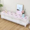 TV Cabinet Cover Double-layer Dust Cover New Lace Universal Cover Tablecloth Rectangular Living Room TV Cabinet Tablecloth