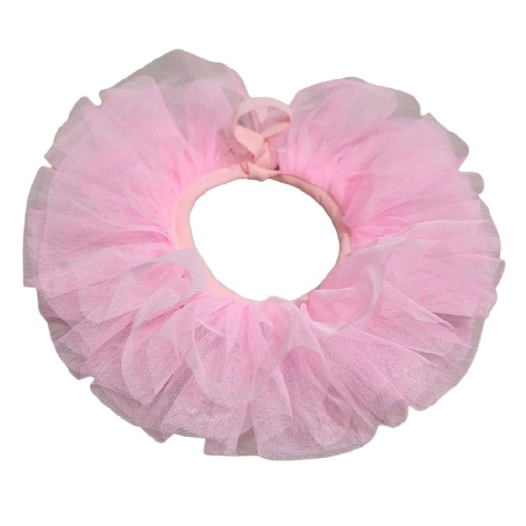 Victoriaanse Stijlen Afneembare Gaas Nepkraag voor Peuter Meisje 3 Lagen Tule Nekkraag Sjaal Capes Clown Cosplay Choker