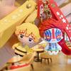 Q-version Anime Demon Fun New Cosplay Angry Pillar Key Chain Tanjiro Zenitsu Kanao Kyojuro Akaza Sanemi Moon Cute Soft Toy  Gift