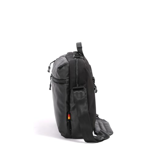 Bermas 60625-10 13-inch Carry-on Shoulder Bag, Black