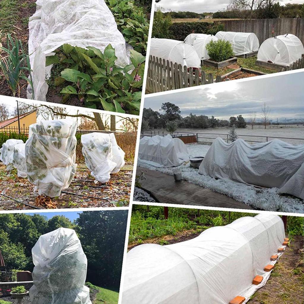 Plant Covers Freeze Protection Winter Frost Cold Weather Cover Cold Proof Protector Sun Shade Blankets For Orchard Tree Outdoor
