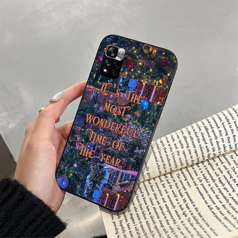 Christmas Tree Ball Funda Phone Case For Xiaomi Redmi note 14 Pro 14 13 12 11 10 Pro 14S 12S 11S Redmi 14C 13C 10