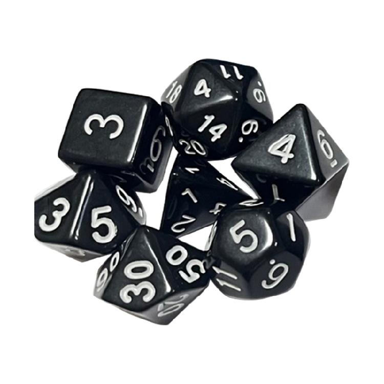 Polyhedral Dice Set-D4 D6 D8 D10 D12 D20 Dungeons-Dragons-DND-RPG-MTG-Table Game