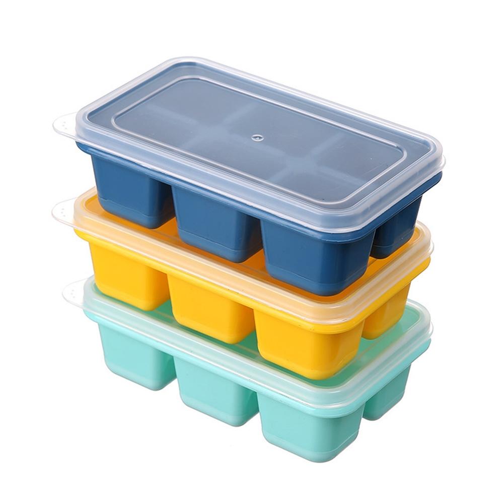 Convenient Ice Cube Tray with 6 Compartments Perfect for Large Gatherings