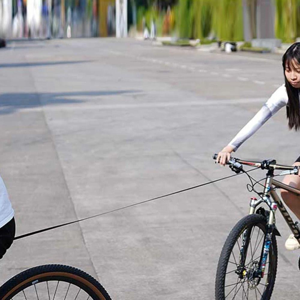 Pull Rope Bicycle Tow Rope Retractable MTB Trailer Rope Bicycle Traction Rope  Outdoor Tool