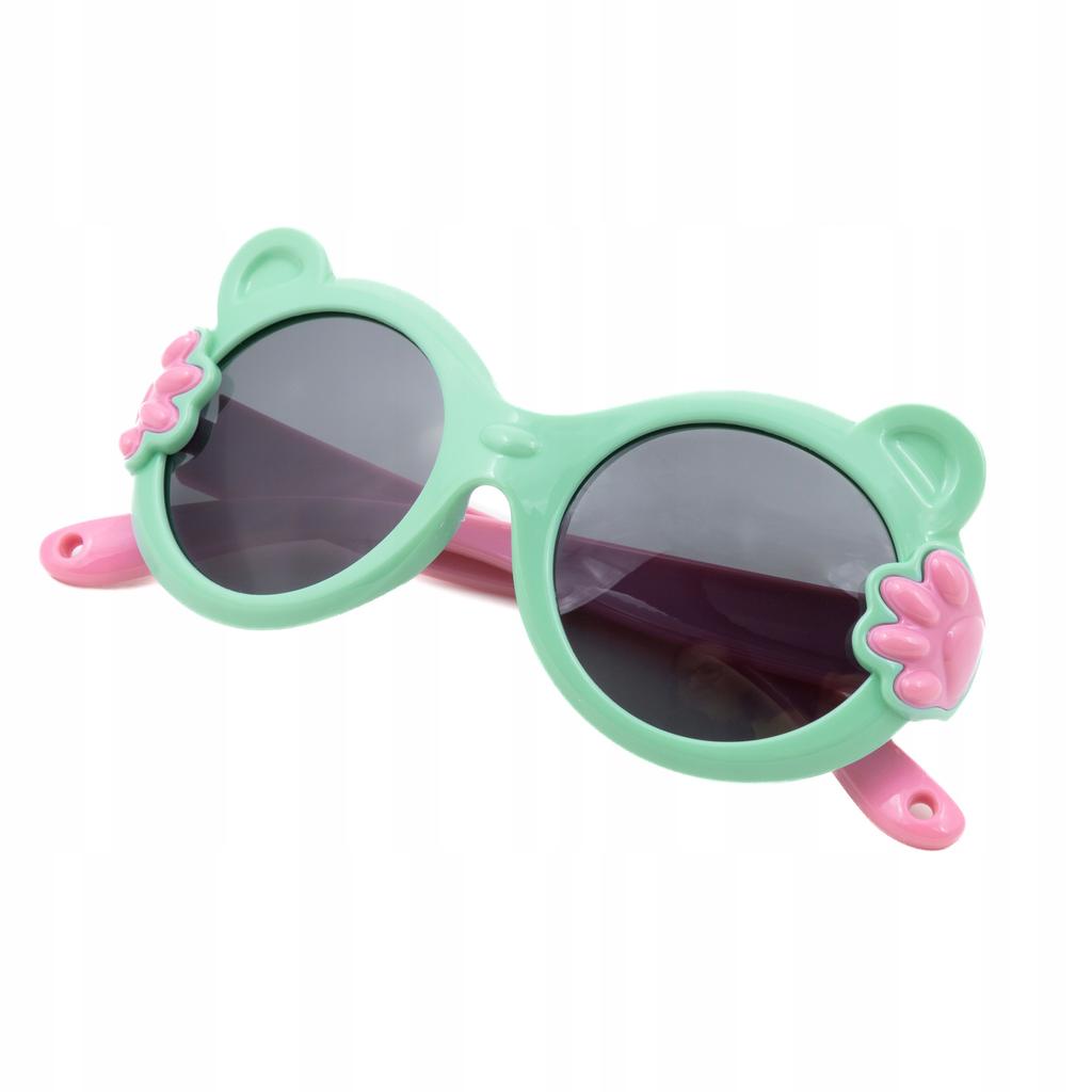 Polarized Children'S Sunglasses Uv400 Paw Print And