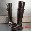 Autumn Winter New Thick Sole Increase Knee High Boots Women Brown PU Leather Ladies Long Boots Chunky Platform Punk Botas Mujer