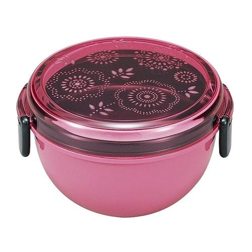 

Miyamoto Sangyo Mon Mode Flower Lunch Bowl in Magenta Pink