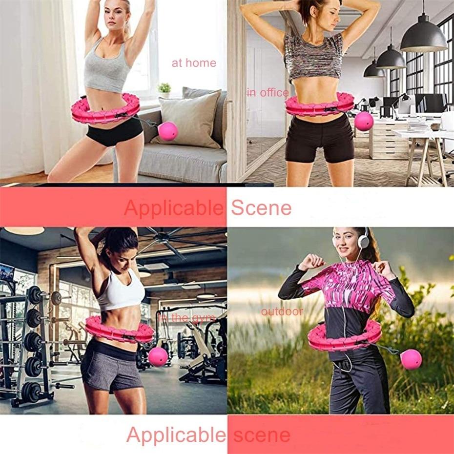 Sport Hoop Smart Sport Hoop Adjustable Thin Waist Exercise Hoop Fitness Equipment Home Training