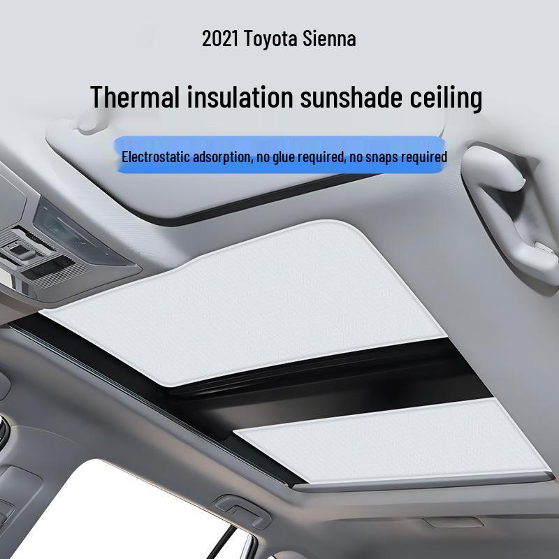 Солнцезащитная шторка люка 2021 Toyota Sienna: Теплоизоляция и Защита от посторонних глаз