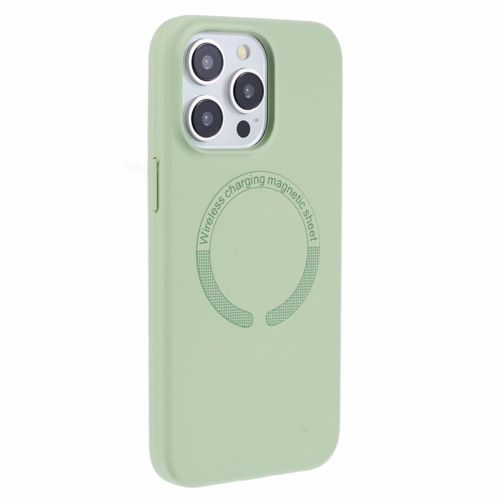 BJT Series For iPhone 13 Pro 6.1 inch Case Compatible with MagSafe TPU+Silicone Smart Phone Cover