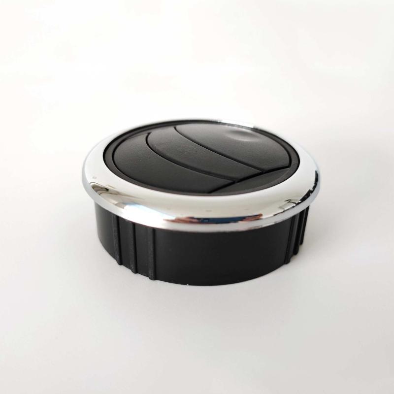 Knob Style Round Air Outlet Vent For Bus RV Car Boat Dashboard 360 Degree Rotation Air Cooling Part