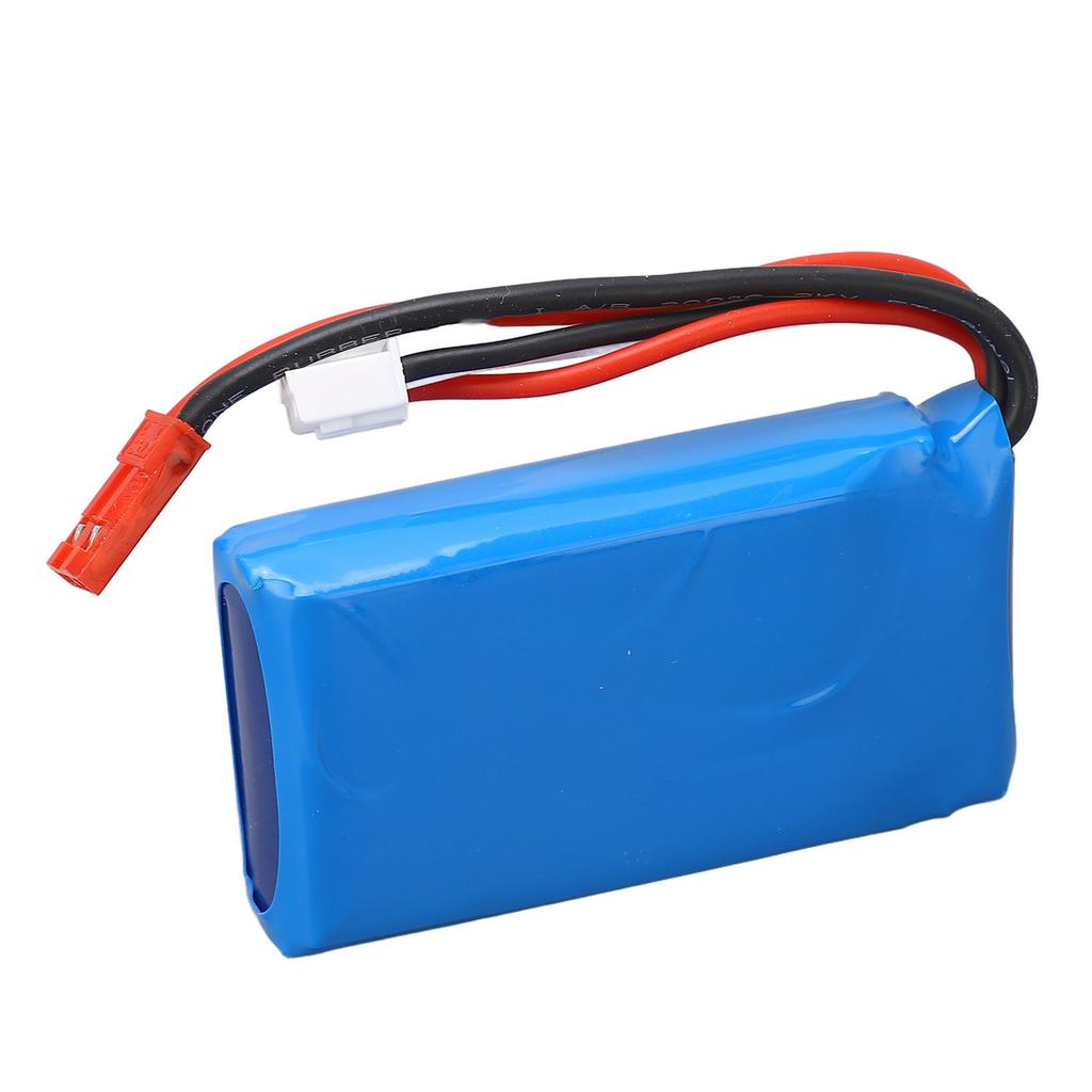 7.4V 850mAh Lithium Battery Professional Replacement RC Helicopter Battery For WLtoys V912V262V333V353BQ202 with JST Red Plug