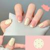 30Pcs Dopamine Short Fake Nails Cute Fun Press On Nails High Quality Decorative Nail Tips For Girls