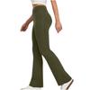 Women's Casual Business Work Pants , Regular Micro Flared Yoga Pants