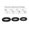 Male Sex Rings 3pcs Durable Semen Lock Ring Silicone Watertight Penis Ring Men Ejaculation Delay Cock Rubber Rings Sex Toys