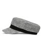 Eondeokeonteulolseutyudio Four Seasons Cotton Bellboy Cap Mariner / Cotton Hb / Line Black
