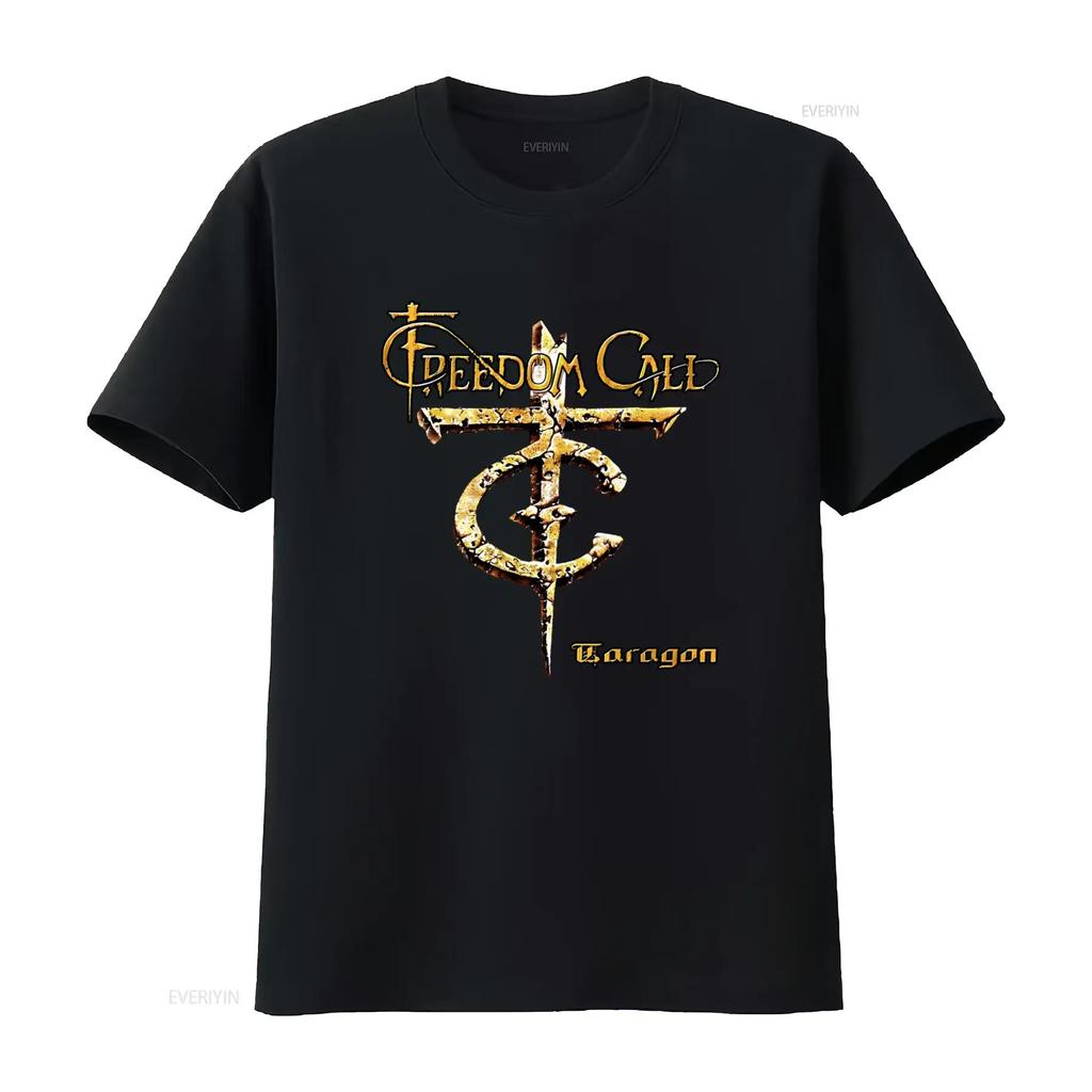 Freedom Call German Power Metal Band Taragon T Shirt S 2XL Long or s vintage Washed Stretched Breathable designer clothes homme