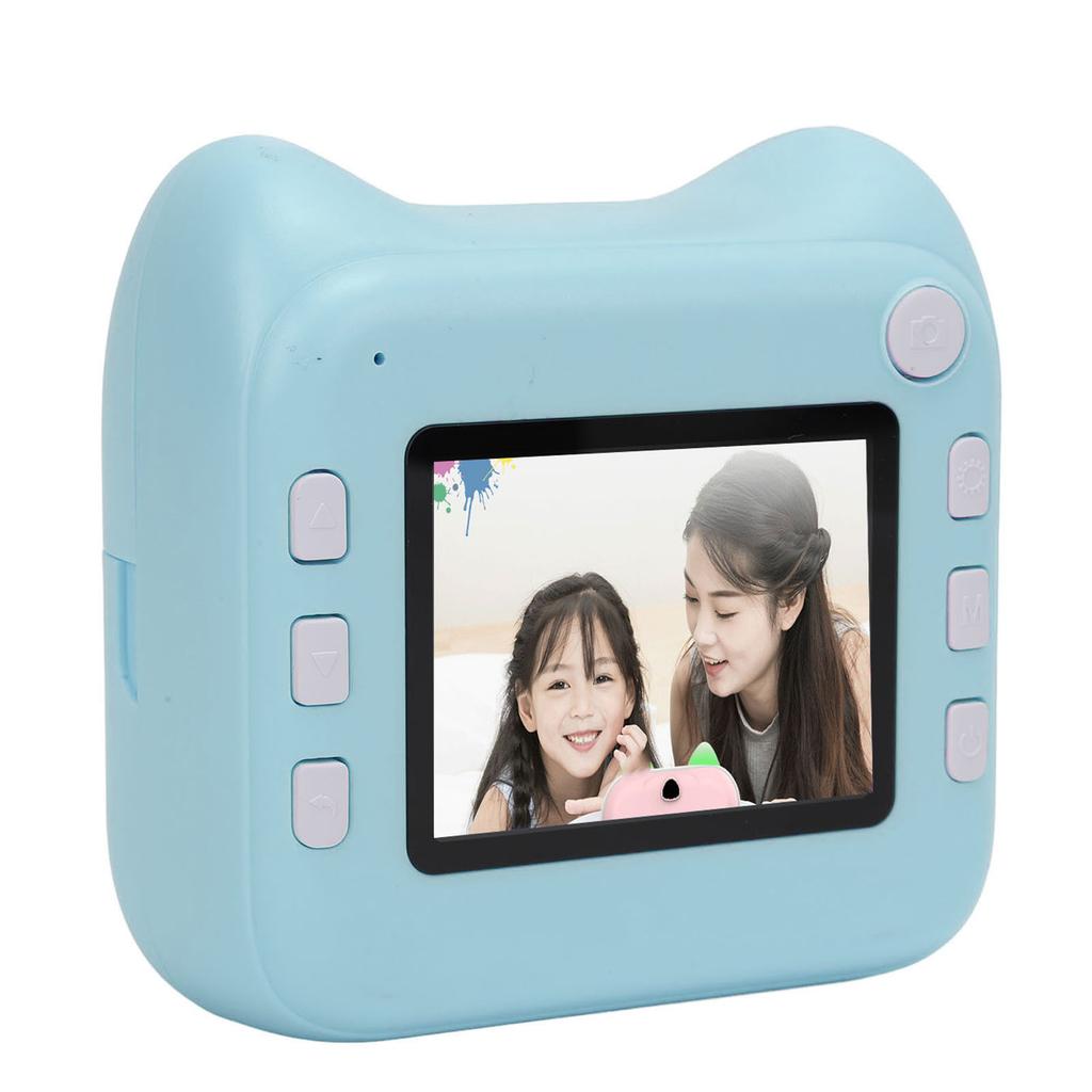   Print Camera 48MP 2.4in Screen Thermal Printing 800mAh Battery Clear Image Digital Zoom for Students