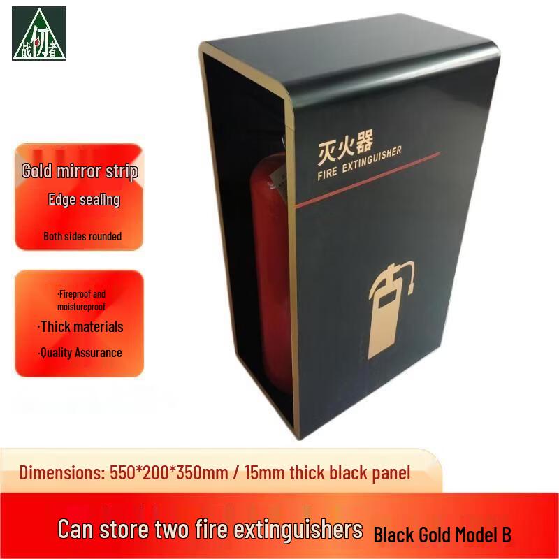 Premium Curved Wall-Mounted Fire Extinguisher Cabinet Thickened Rounded Cabinet