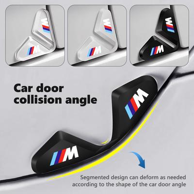Car Door Corner Anti-Collision Sticker Scratch Resistant Decora For BMW M Performance Alpina M3 M5 M6 X1 X3 X4 X5 G20 R6