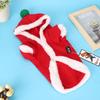 Pet Cotton Cute Clothes Christmas Day Costume Hoodie for Dog Cat Keep Warm