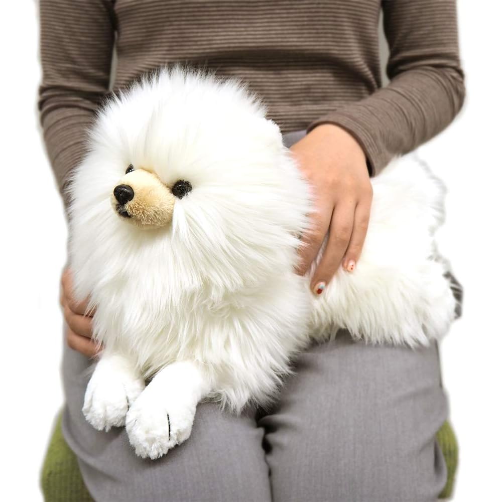 Sunlemon Pomeranian Plush Toy 18x44x22cm Cute Animal Dog Soft Stuffed Animal