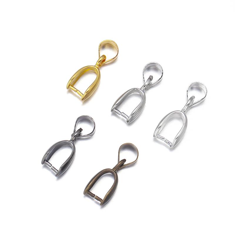 10 pezzi/Lotto Ciondoli Charms Chiusure Gancio Clip Connettore Anello Fibbia Semi di Melone Rame Charms Anellini Materiali Per La Creazione di Gioielli
