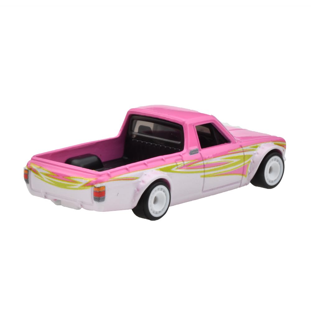Hot Wheels Premium 1975 Datsun Sunny Truck Custom Nissan Hardbody Vehicle Toy Diecast Car for Ages 3 and HRR78 2-Pack (B120) / '93 (D21) Up,