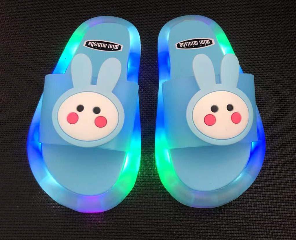 Buy 2022 Light Up Slippers Children LED Kids Slippers Baby Bathroom Sandals Kids Shoes for Girl