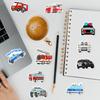 100 Cartoon Fire Truck Graffiti Stickers Notebook Mobile Phone Case Car Waterproof Decorative Stickers
