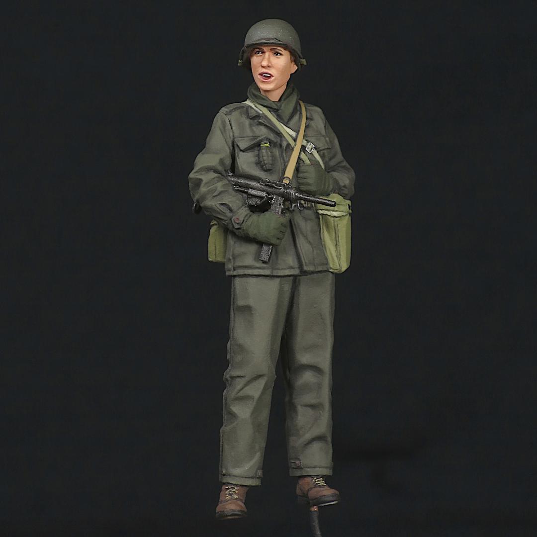 

[USED] Alpine Miniatures American Soldier 1/35 Scale Figure (Finished Product)